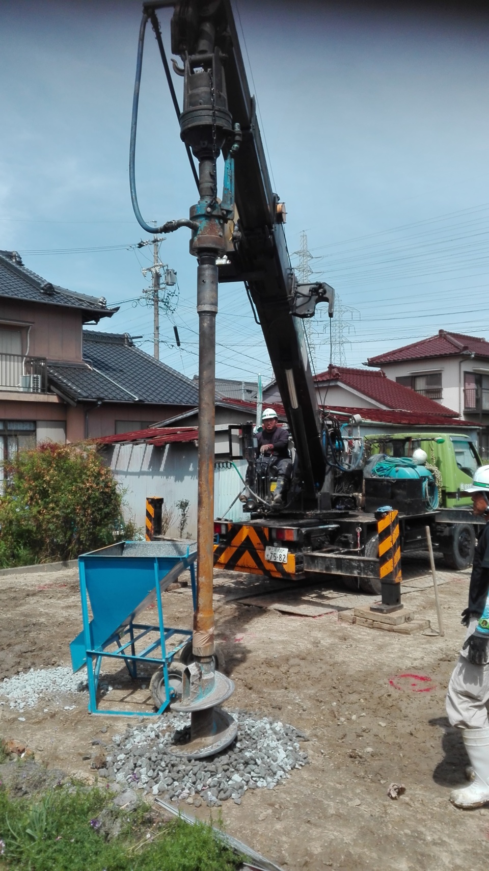 地盤補強工事